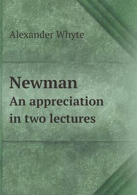 Book cover for Newman An appreciation in two lectures