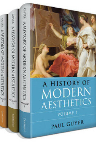 Cover of A History of Modern Aesthetics 3 Volume Set