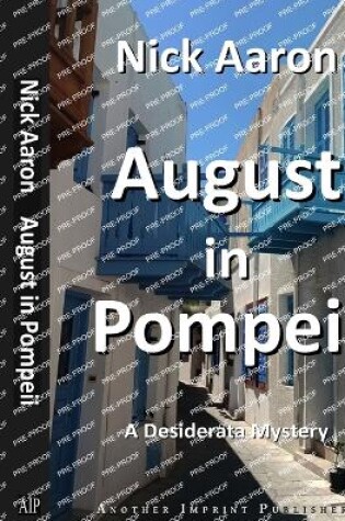 Cover of August in Pompeii