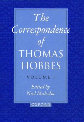 Cover of The Correspondence of Thomas Hobbes: The Correspondence of Thomas Hobbes