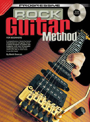 Book cover for Progressive Rock Guitar Method