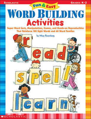 Book cover for Fun and Easy Word Building Activities