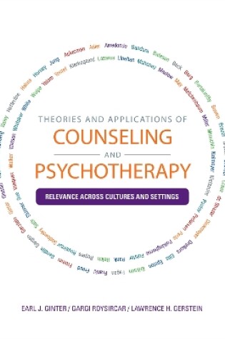 Cover of Theories and Applications of Counseling and Psychotherapy