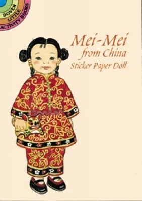 Book cover for Mei-Mei from China Sticker Paper Doll