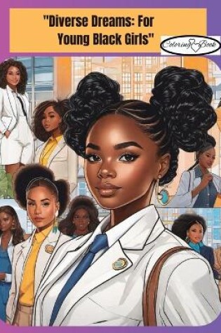 Cover of "Inspiring Black Girls to Shine" Coloring Book