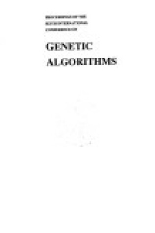 Cover of Genetic Algorithms