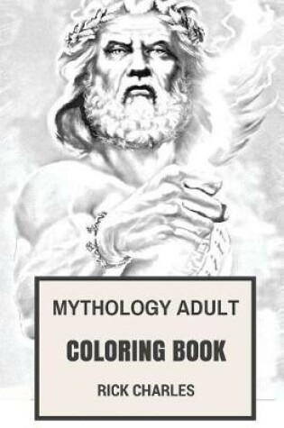 Cover of Mythology Adult Coloring Book