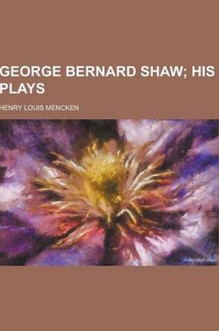 Cover of George Bernard Shaw