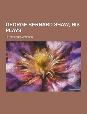 Book cover for George Bernard Shaw