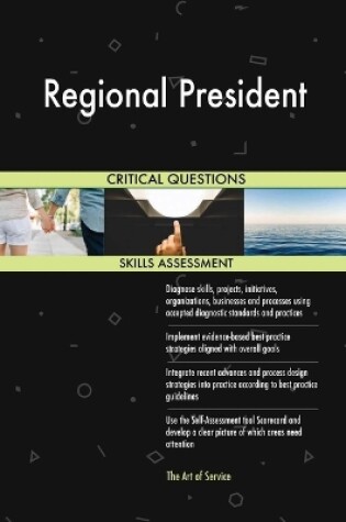 Cover of Regional President Critical Questions Skills Assessment