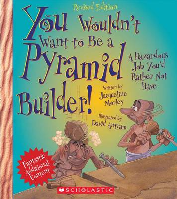 Book cover for You Wouldn't Want to Be a Pyramid Builder! (Revised Edition) (You Wouldn't Want To... Ancient Civilization)