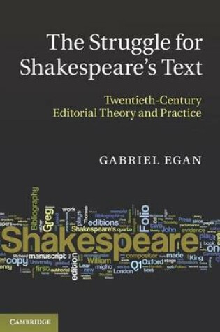 Cover of The Struggle for Shakespeare's Text