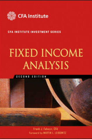 Cover of Fixed Income Analysis