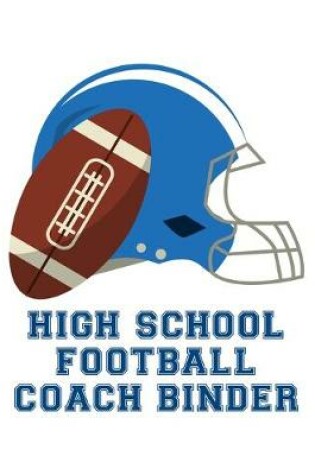 Cover of High School Football Coach Binder