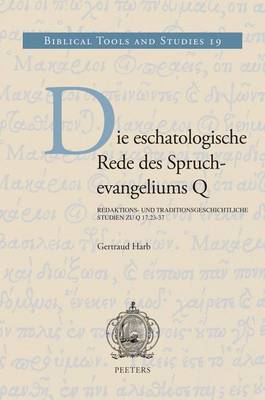 Book cover for Die eschatologische Rede des Spruchevangeliums Q