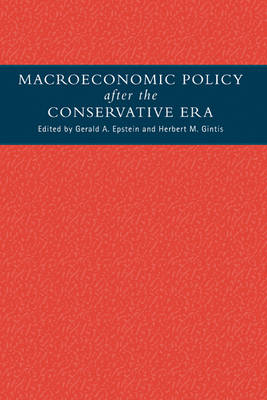 Book cover for Macroeconomic Policy after the Conservative Era