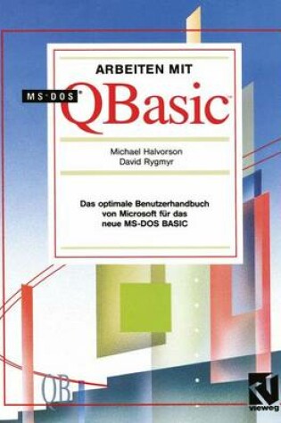 Cover of Arbeiten mit MS-DOS QBasic