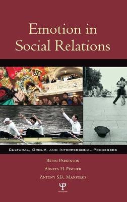 Book cover for Emotion in Social Relations