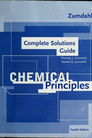 Cover of Chemical Principles Com Sol Guide