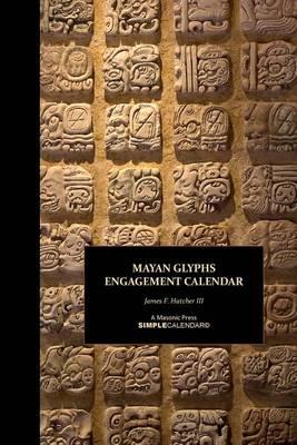 Book cover for Mayan Glyphs Engagement Calendar