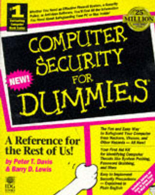 Book cover for Computer Security and Privacy For Dummies