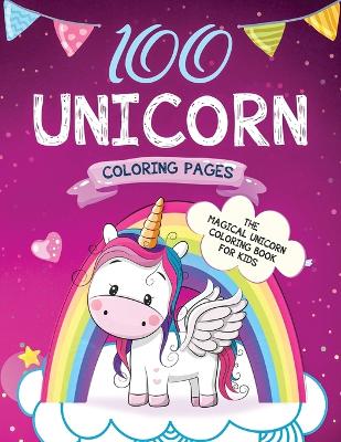 Book cover for Jumbo Unicorn Coloring Book