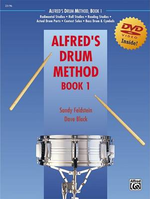 Book cover for Alfred'S Drum Method, Book 1