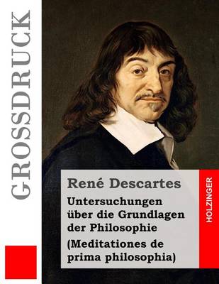 Book cover for Untersuchungen uber die Grundlagen der Philosophie (Grossdruck)