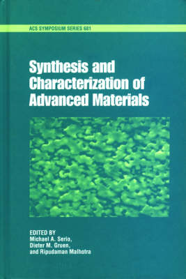 Book cover for Synthesis and Characterization of Advanced Materials