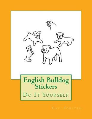 Book cover for English Bulldog Stickers