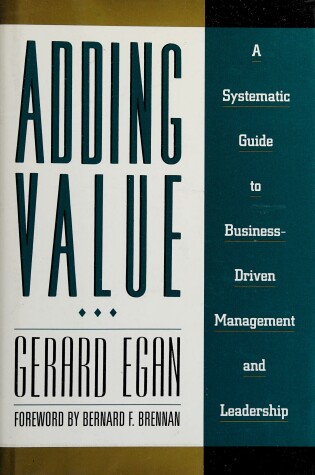 Book cover for Adding Value