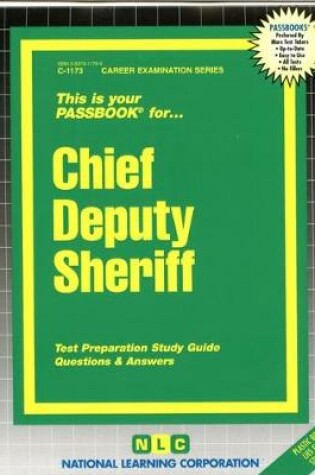 Cover of Chief Deputy Sheriff