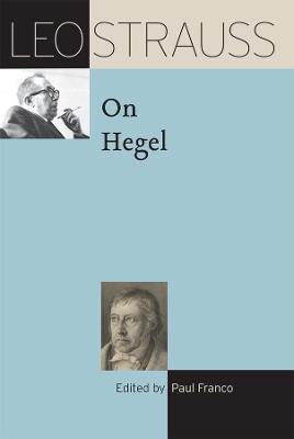 Book cover for Leo Strauss on Hegel