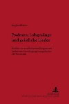 Book cover for Psalmen, Lobgesaenge Und Geistliche Lieder