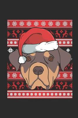 Book cover for Ugly Christmas Sweater - Rottweiler