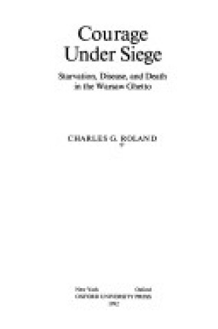 Cover of Courage Under Siege