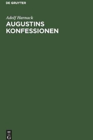Cover of Augustins Konfessionen