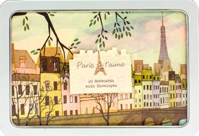Book cover for Paris Notecards Tin (Life Canvas)