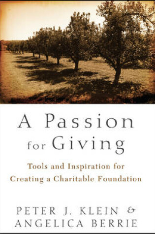 Cover of A Passion for Giving