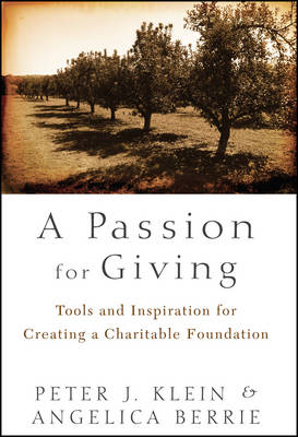 Book cover for A Passion for Giving