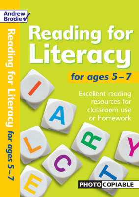 Book cover for Reading for Literacy for ages 5-7
