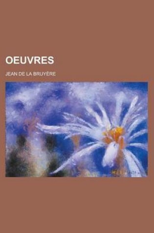 Cover of Oeuvres