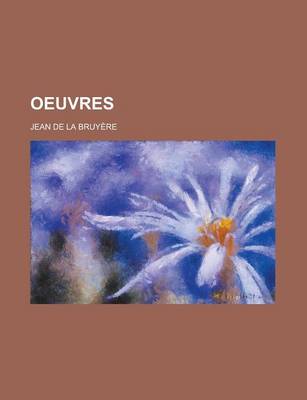 Book cover for Oeuvres