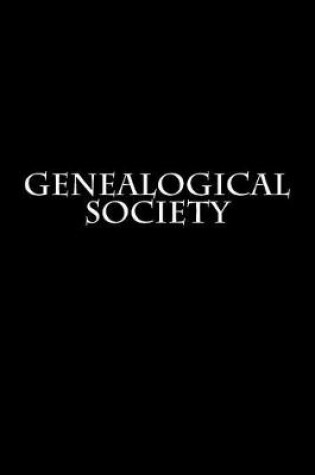 Cover of Genealogical Society