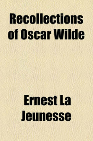 Cover of Recollections of Oscar Wilde