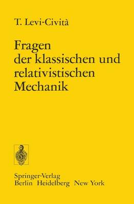 Book cover for Fragen der Klassischen und Relativistischen Mechanik