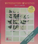 Book cover for Weiss Introductory Statistics Alternate Fourth Edition and Minitab