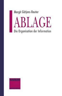 Book cover for Ablage