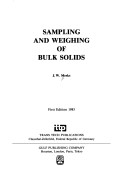 Cover of Sampling and Weighing of Bulk Solids