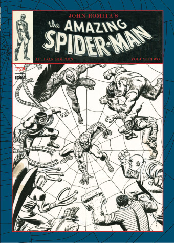 Book cover for John Romita's The Amazing Spider-Man Vol. 2 Artisan Edition